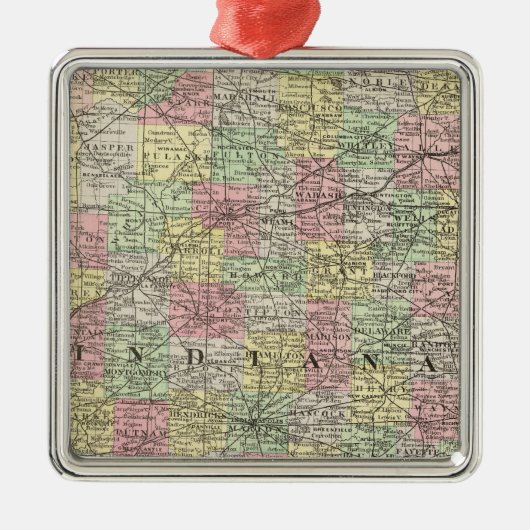 インディアナ6 メタルオーナメント (正面)