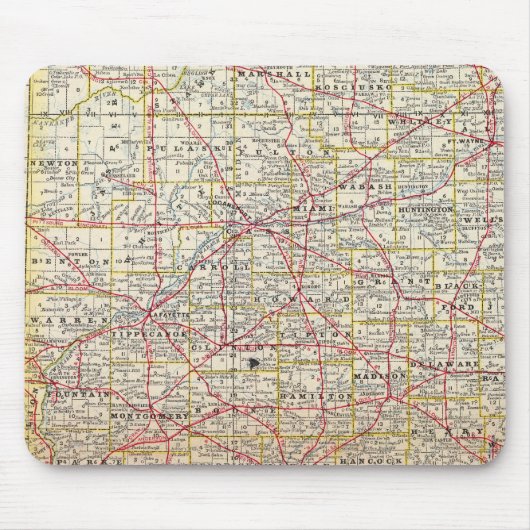 インディアナ7 マウスパッド (正面)