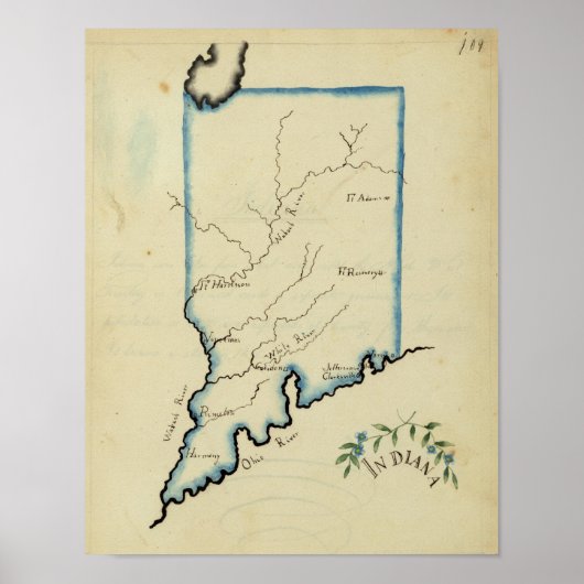 インディアナ8 ポスター (正面)