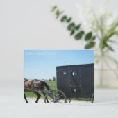 インディアナ・アミッシュ・カントリー ポストカード (スタンド正面)