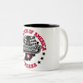 インディアナ，インディアナポリス ツートーンマグカップ (正面右)