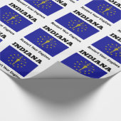 インディアナ、エンジンの再起動 ラッピングペーパー (角)