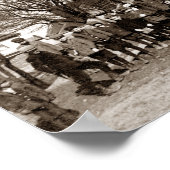 インディアナ・オランダ小学校ニューキャッスル ポスター (角)