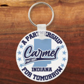 インディアナ，カーメル キーホルダー (正面)