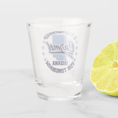 インディアナ，カーメル ショットグラス (裏面)