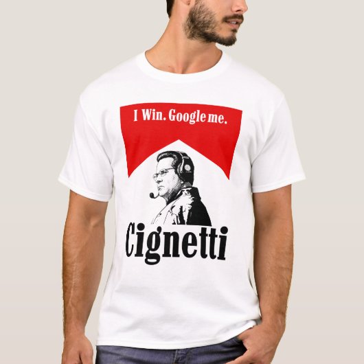 インディアナ・シニェッティ Tシャツ (正面)