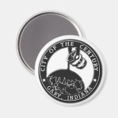 インディアナ・シール・ゲーリー マグネット (正面/裏面)