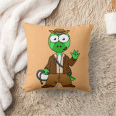 インディアナ・ジョーンズの格好をしたパラショロフォス。 クッション (ブランケット)