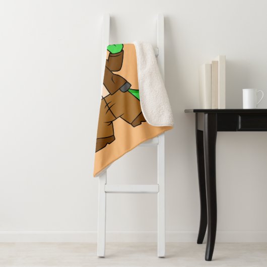 インディアナ・ジョーンズの格好をしたパラショロフォス。 シェルパブランケット (インサイチュ)