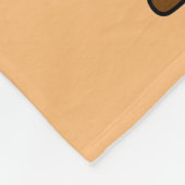 インディアナ・ジョーンズの格好をしたパラショロフォス。 フリースブランケット (角)