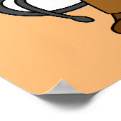 インディアナ・ジョーンズの格好をしたパラショロフォス。 ポスター (角)