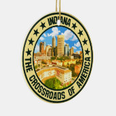 インディアナ セラミックオーナメント (右)