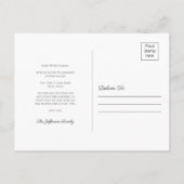 インディアナ·チャルクボード·州·マップ移動はがき 案内ポストカード (裏面)