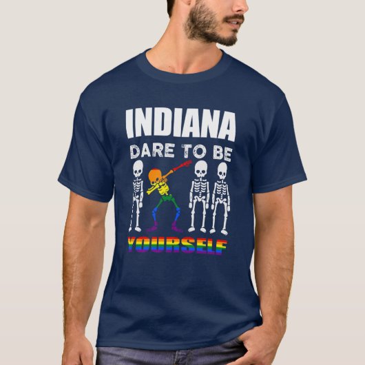 インディアナ・デア・トゥ・ビー・ユアーズ プレミアム Tシャツ (正面)
