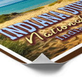 インディアナ・デュネス国立公園 – INDIANA USA ポスター (角)