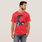 インディアナ・デューンズ国立公園 ムーンキャンプ Tシャツ (正面フル)