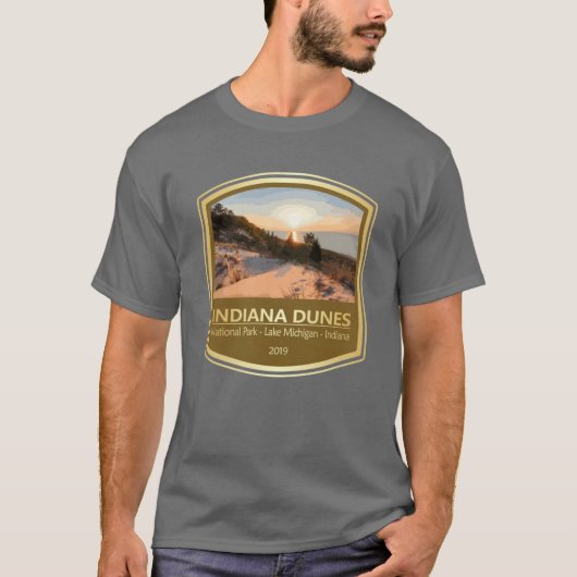 インディアナ・デューンズ国立公園 PF Tシャツ (正面)