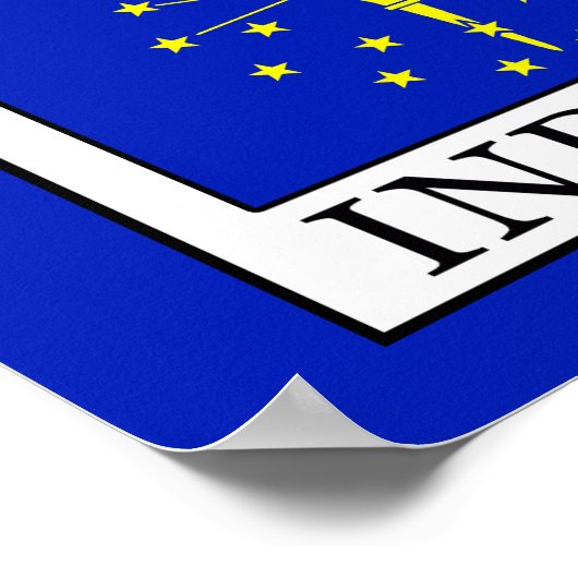 インディアナ ポスター (角)