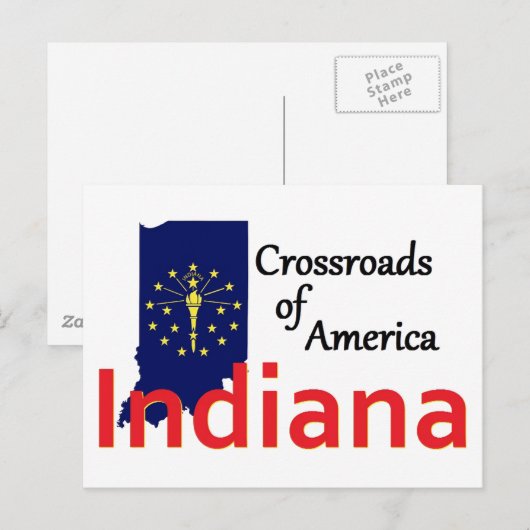 インディアナ ポストカード (正面/裏面)