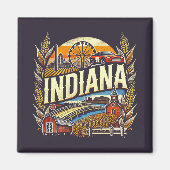 インディアナ マグネット (正面)