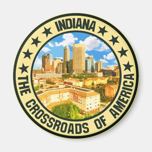 インディアナ マグネット (正面)