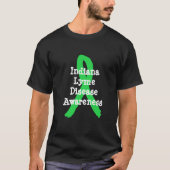 インディアナ ライム病啓発Tシャツ Tシャツ (正面)