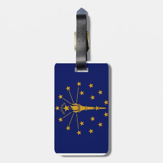 インディアナ ラゲッジタグ (裏面縦)