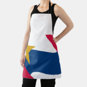 インディアナ，ラファイエット国旗 エプロン (インサイチュ)