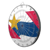 インディアナ，ラファイエット国旗 ダーツボード (正面右)