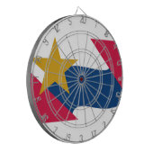 インディアナ，ラファイエット国旗 ダーツボード (正面左)