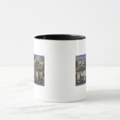 インディアナ（南部） – ラージ・レター・シーン マグカップ (中央)