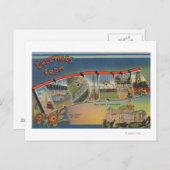 インディアナ(州首都/花) ポストカード (正面/裏面)