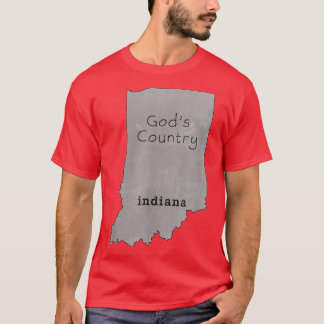 インディアナTシャツインディアナは神々の国インディアナTシャツ Tシャツ