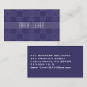 インディアブルー名刺 名刺 (正面/裏面)