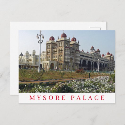 インディアミソアパレスビューポストカード ポストカード (正面/裏面)