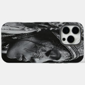 インディアンで飾られた戦士の伝統的少女 Case-Mate iPhoneケース (裏面 (横))