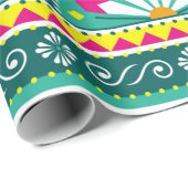 インディアンとパキスタンのトラックの芸術シームレスな長い水平 ラッピングペーパー (ロールコーナー)