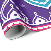 インディアンとパキスタンのトラックアートシームレスパターンde ラッピングペーパー (ロールコーナー)