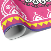 インディアンとパキスタンのトラックアートデザイン、Jingle truc ラッピングペーパー (ロールコーナー)