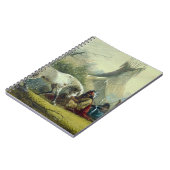 インディアンと彼の馬1858 ノートブック (左側)