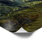 インディアンと彼の馬1858 ポスター (コーナー)