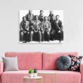 インディアンのアラスカ写真長 キャンバスプリント (インサイチュ (リビング))