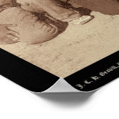 インディアンのチーフとニューヨークワールドペナントSD 1891 ポスター (角)