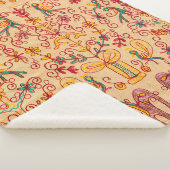 インディアンのパターン生地インド，ファブリック，インド，コーン シェルパブランケット (3/4)