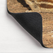 インディアンのパームリスの木の幹 マウスパッド (コーナー)