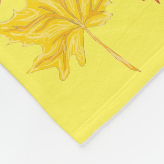 インディアンの主リスと友人 フリースブランケット (角)