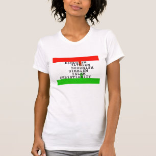 インディアンの同一性宗教 Tシャツ