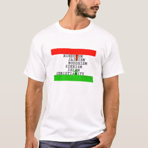 インディアンの同一性宗教 Tシャツ