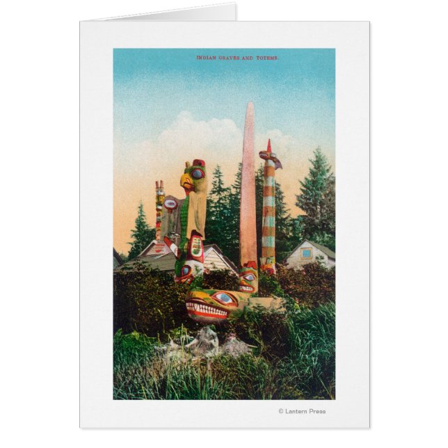 インディアンの墓と塔 (正面)