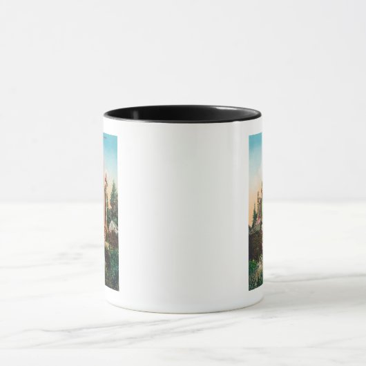 インディアンの墓と塔 マグカップ (中央)